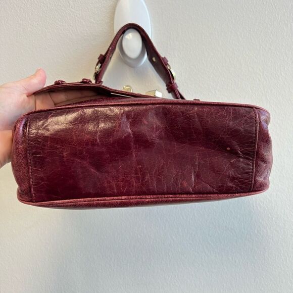 Rebecca Minkoff Endless Love Woven Satchel Bag Purse Gold Tone Hardware Luxury - Picture 10 of 13